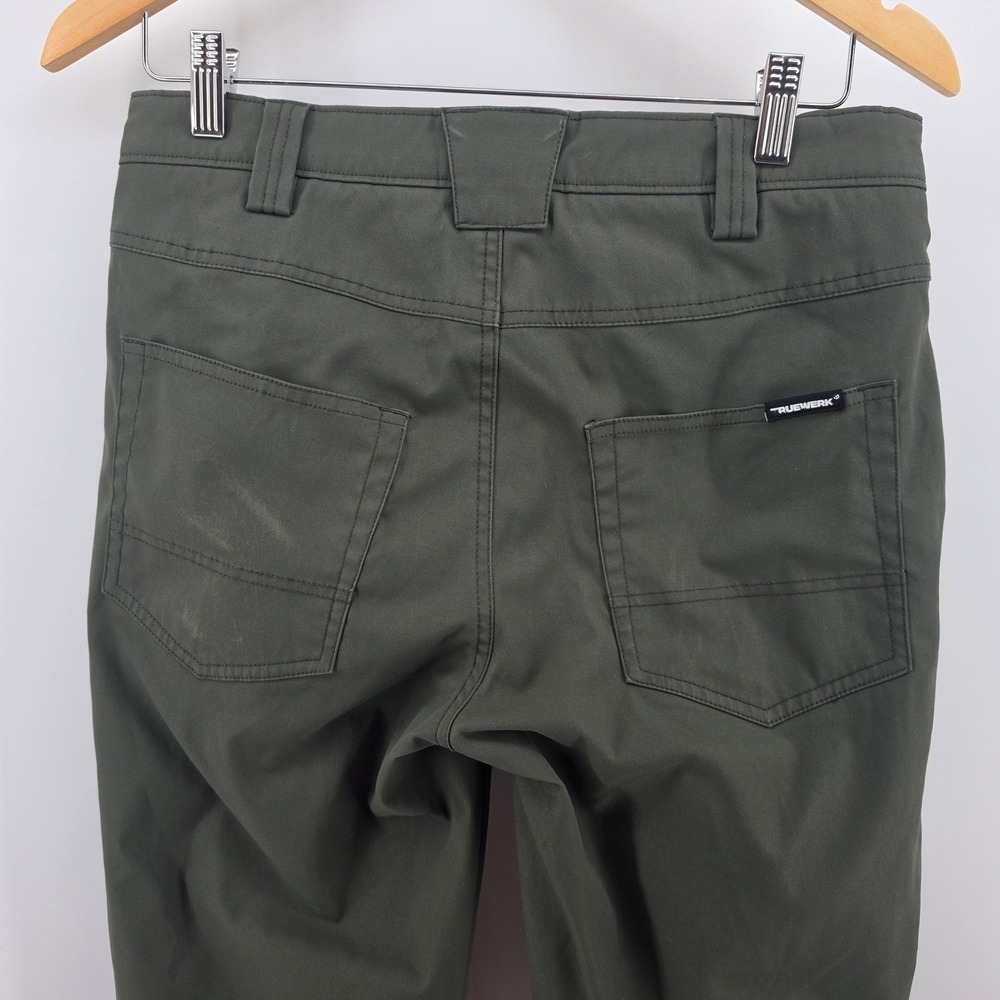 Truewerk T1 Werkpants Mens 30x32 Olive Green EDO Technical Work Pants RN147752 - Picture 3 of 10